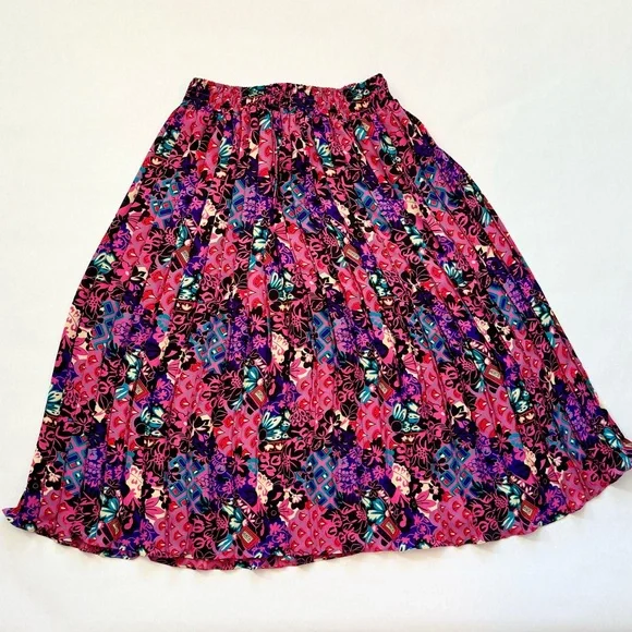 Vintage Diane Freis Signature Print Skirt & Silk Jacket Bundle - Picture 3 of 13